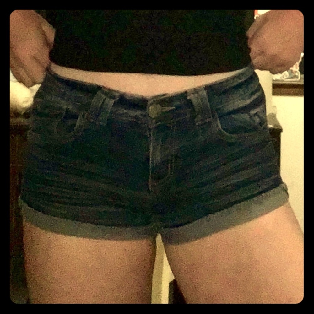 Navy blue shorts -size 7